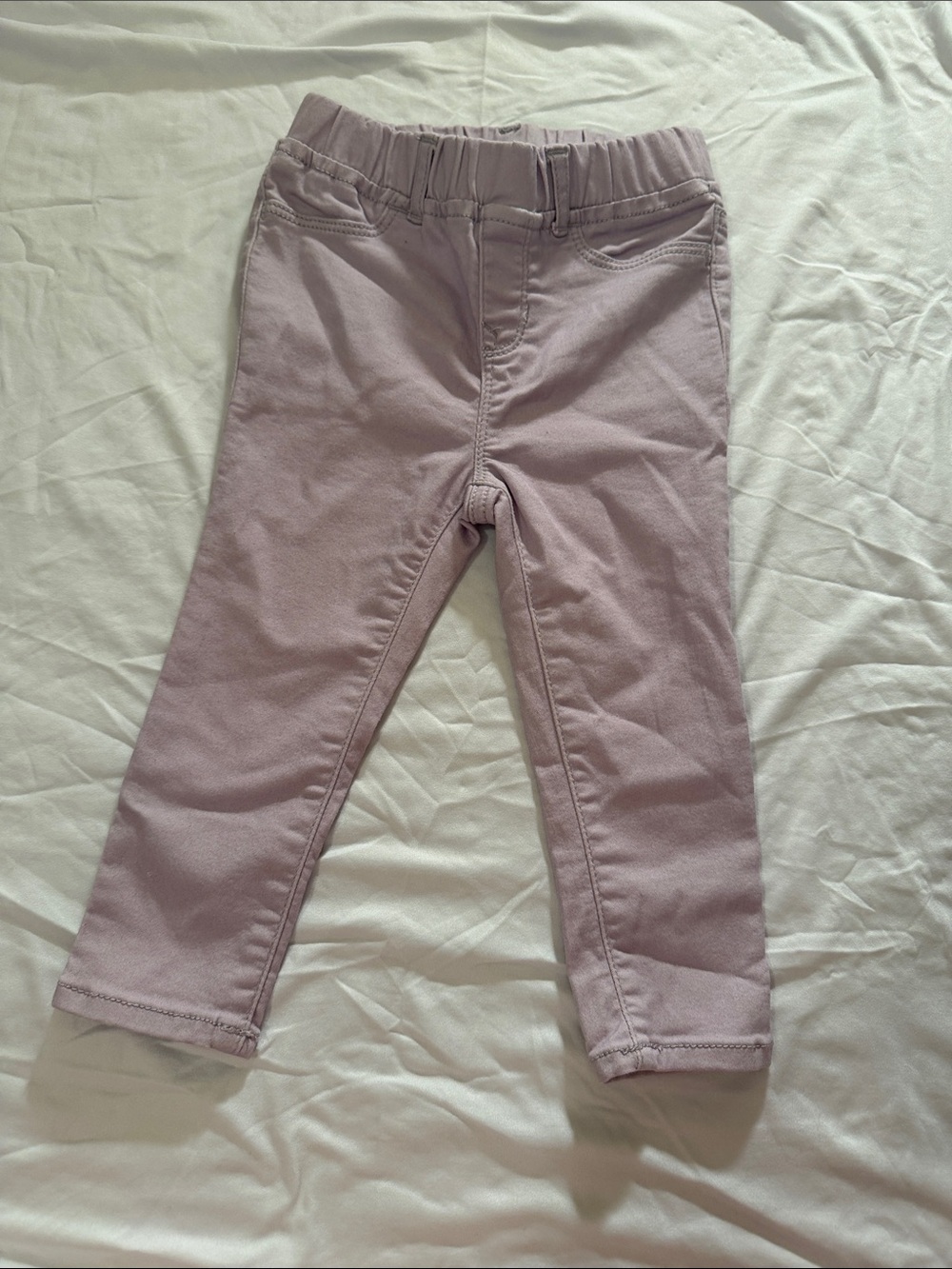 GAP Light Pink Stretch Knit Jeggings for Kids